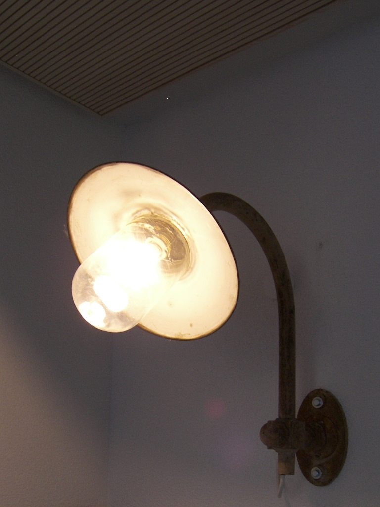 Lampe aus dem Alten E Werk