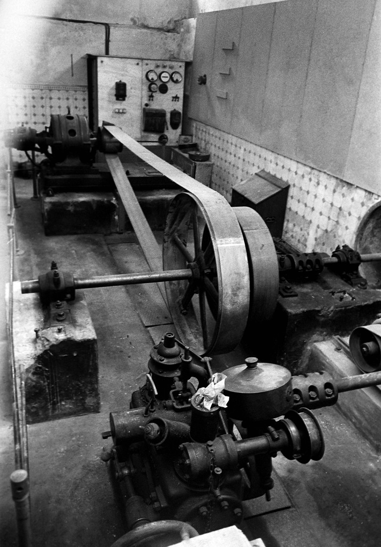 Der Generatorenraum des Alten E-Werks (Foto K. Franke)